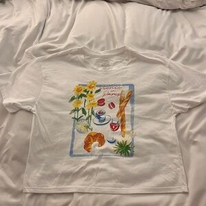 White Graphic T-Shirt